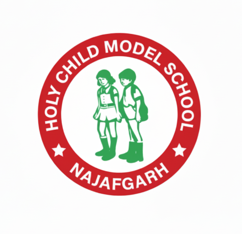 Holy Child Model Sec. School logo